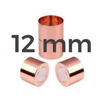 Magnetischer Verschluss Goldrosa 12 mm