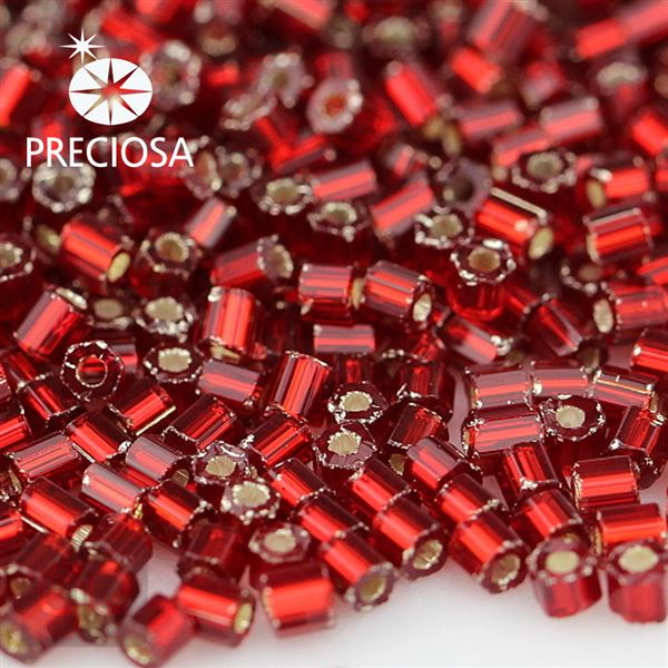 Preciosa 2CUT Perlen 11/0 1,9 mm Rot 97090 20 g