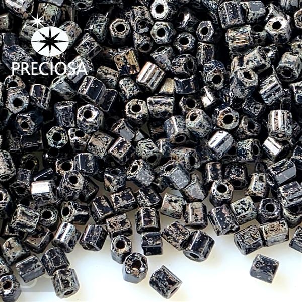 Preciosa 2CUT Perlen 12/0 1,7 mm Grau 29980 50 g