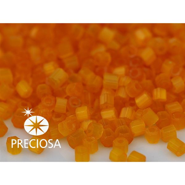 Preciosa 2CUT Perlen 8/0 20 g Orange (85091) 2CUT8006