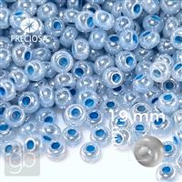 Preciosa Perlen Rocailles 12/0 1,9 mm Blau (994_12XL) 50 g