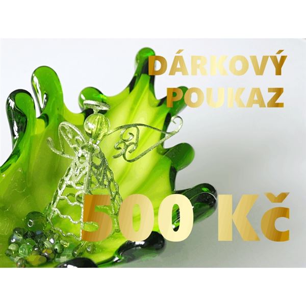 D�rkov� poukaz 500 K�