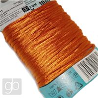 Satinkordel 2 mm Orange 10 m ATL011