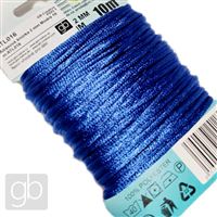 Satinkordel 2 mm Blau 10 m ATL016