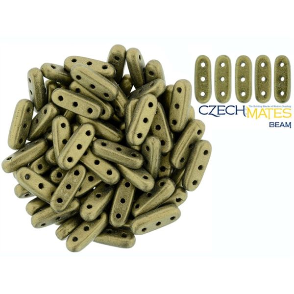 CzechMates Beam 3x10 mm Grn MATT (23980 79080)