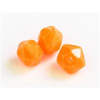 Glasschliffperlen Kügelchen 10 mm Orange BP00412