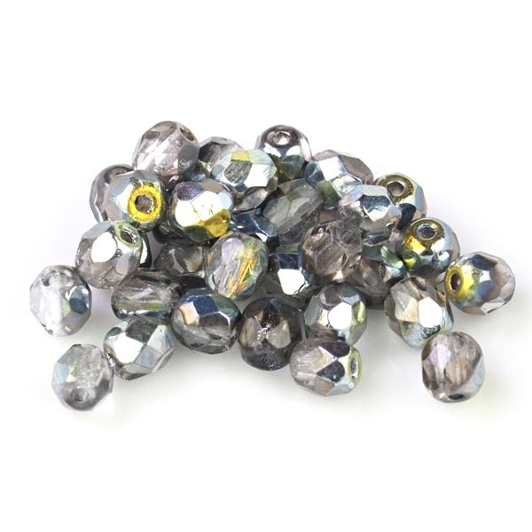 Geschliffeneperlen K�gelchen 4 mm Klar (00030 28701) 100 St