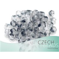 Glasschliffperle Runde 4 mm