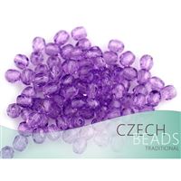 Glasschliffperle Runde 4 mm