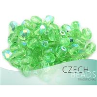 Glasschliffperle Runde 4 mm