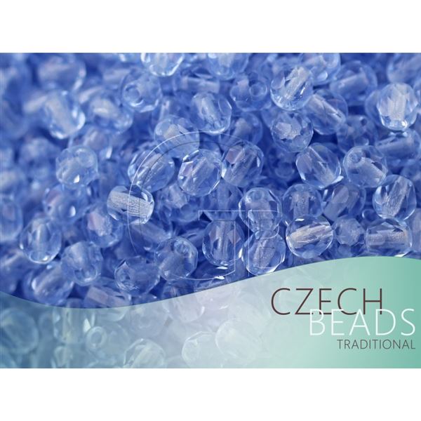 Glasschliffperle Rund 5 mm (30010 00000) 50 St