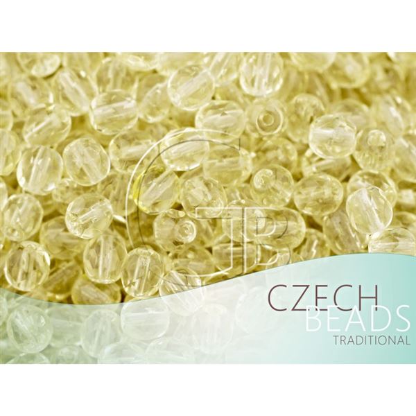 Glasschliffperle Rund 5 mm (80100 00000) 50 St