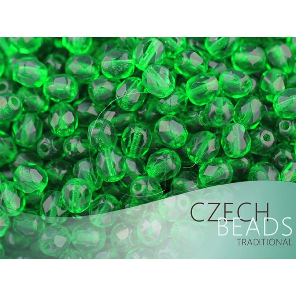 Glasschliffperle Rund 5 mm (50130 00000) 50 St