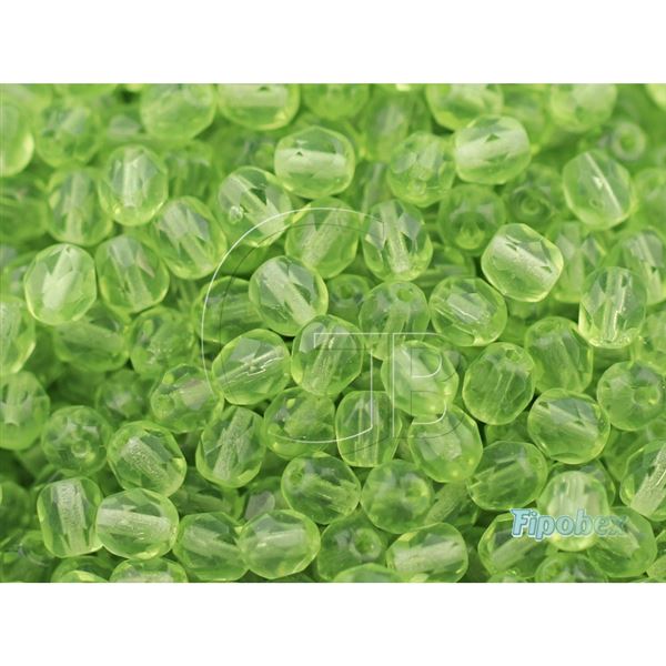 Glasschliffperle Rund 5 mm (50400 00000) 50 St