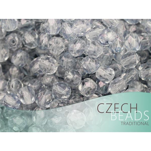 Glasschliffperle Rund 6 mm (00030 15464) 50 St