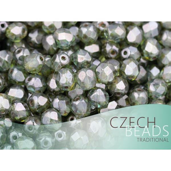 Glasschliffperle Rund 6 mm (00030 65431) 50 St