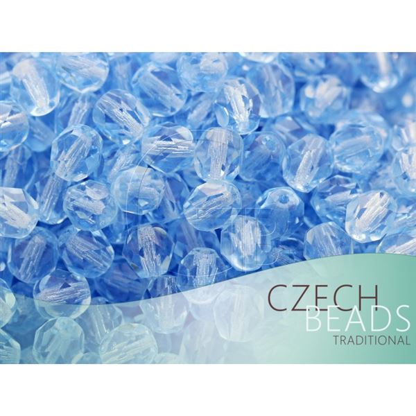 Glasschliffperle Rund 6 mm (30010 00000) 50 St