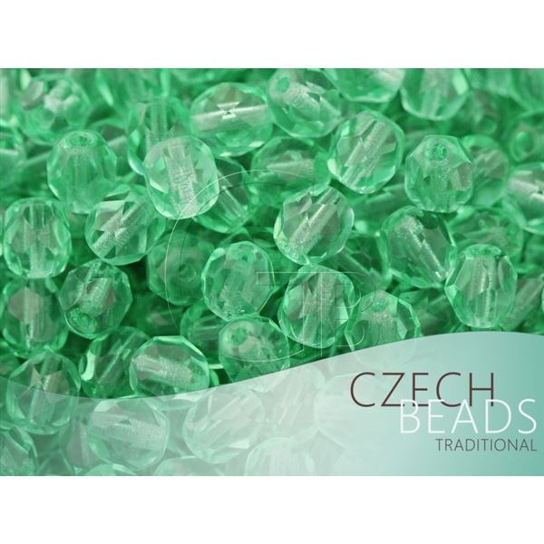 Glasschliffperle Rund 6 mm (50700 00000) 50 St