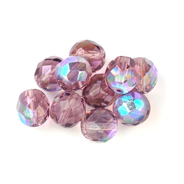 FladenGeschliffeneperlen K�gelchen 6 mm Lila(20060 28701) 50 Stck. 