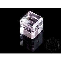 Würfel Geschliffeneperlen 8 mm Rosa BRKO8002