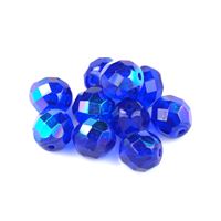 Kügelchen Geschliffeneperlen 8 mm Blau (30100 28701) 10 St