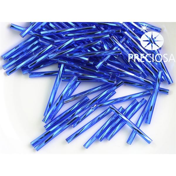 Stbchen Preciosa Bugles 25 mm 20 g Blau (37050) BUG25 3