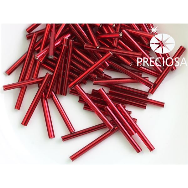 Stbchen Preciosa Bugles 25 mm 20 g Rot (97090) BUG25 16