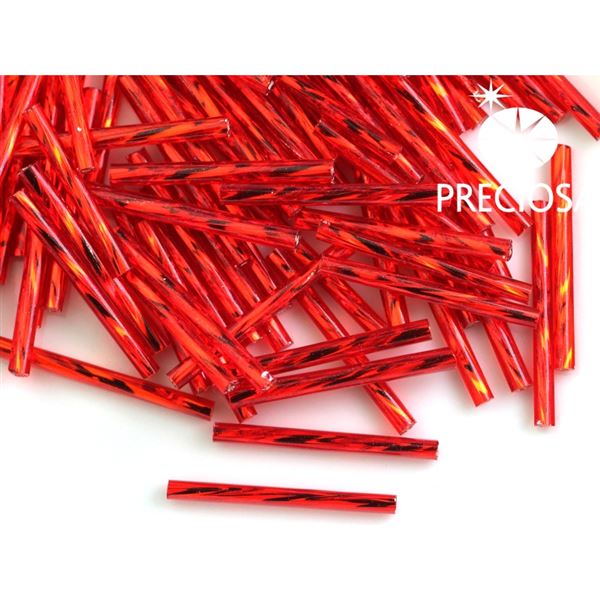 Stbchen Preciosa Bugles 25 mm 20 g Rot (97070) BUG25 15