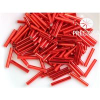 Stäbchen Preciosa Bugles 15 mm Rot (97070) 20g