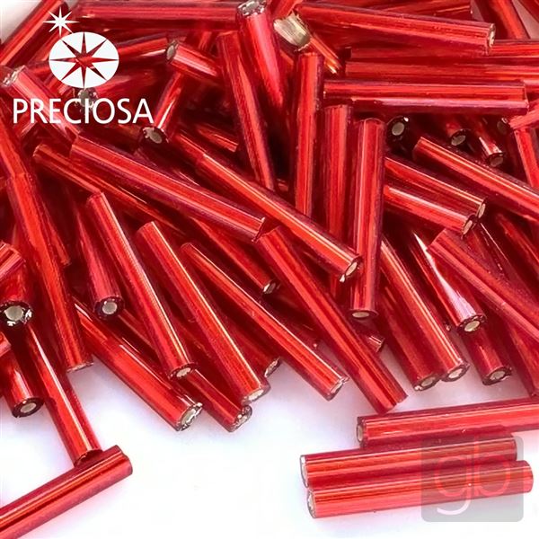 Stbchen Preciosa Bugles 15 mm Rot 97070-35112 20 g