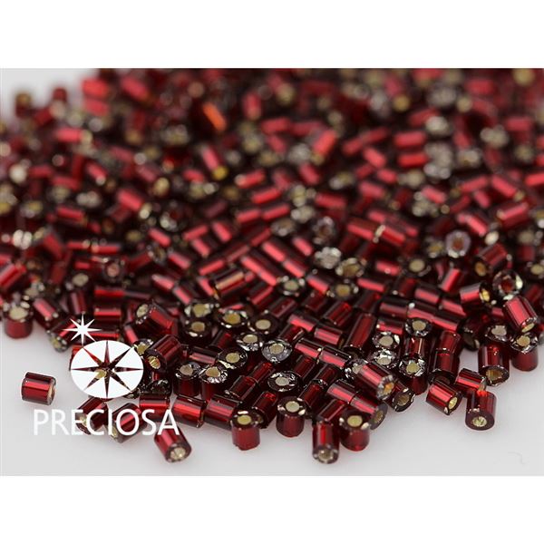 Stbchen Preciosa Bugles 2 mm 20 g Rot (97120) BUG2 16