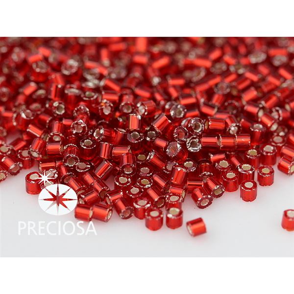 Stbchen Preciosa Bugles 2 mm20 g Rot (97070) BUG2 17