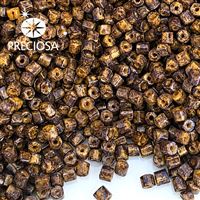 Stäbchen Preciosa Bugles 2 mm Braun Travertin 99110 50 g