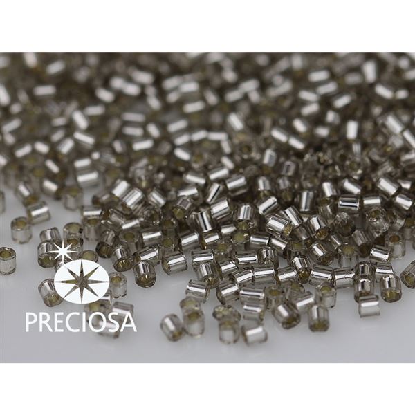 Stbchen Preciosa Bugles 2 mm Grau (78141) 20 g