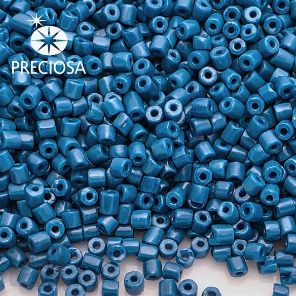 St�bchen Preciosa Bugles 2 mm Blau 33220 50 g