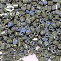 Stäbchen Preciosa Bugles 2 mm Blaugrüner Travertin 39940 50 g