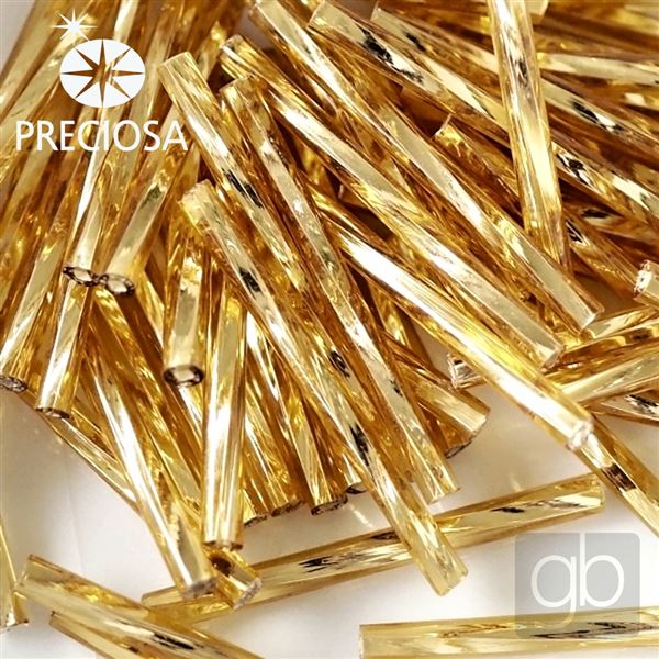 Stbchen Preciosa Bugles 20 mm Gelb 17020-35127 20 g