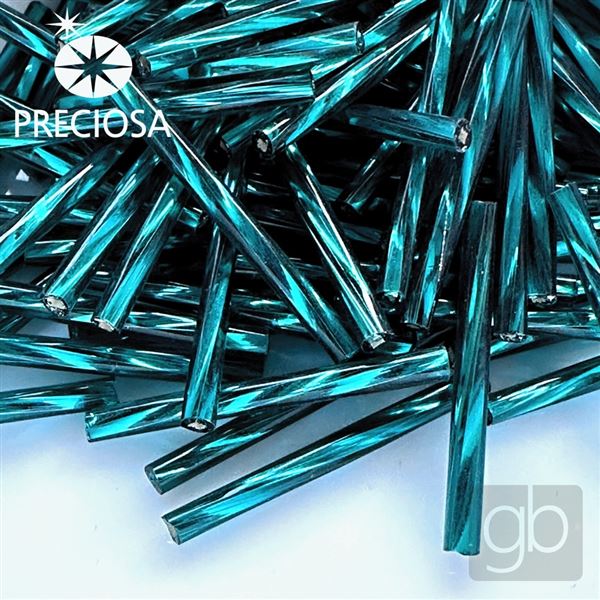 Stbchen Preciosa Bugles 25 mm Grn 57710-35138 20 g