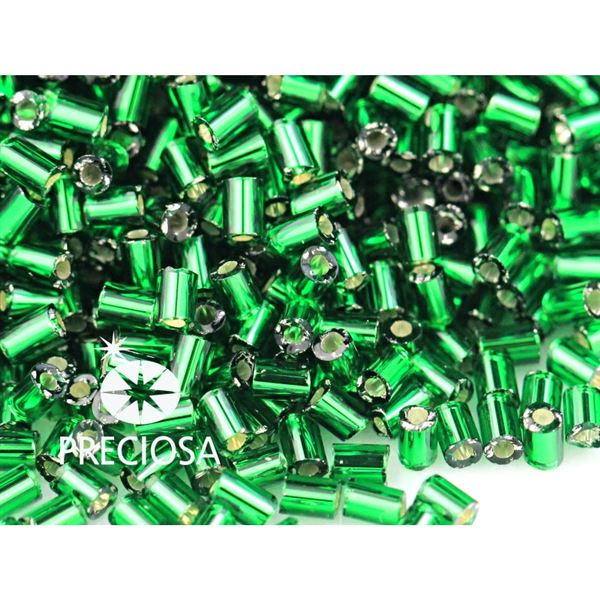 Stbchen Preciosa Bugles 3 mm 20 g Grn 57060