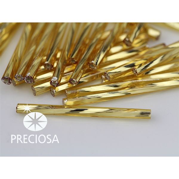 Stbchen Preciosa Bugles 30 mm 20 g Gold (17020) BUG30 5