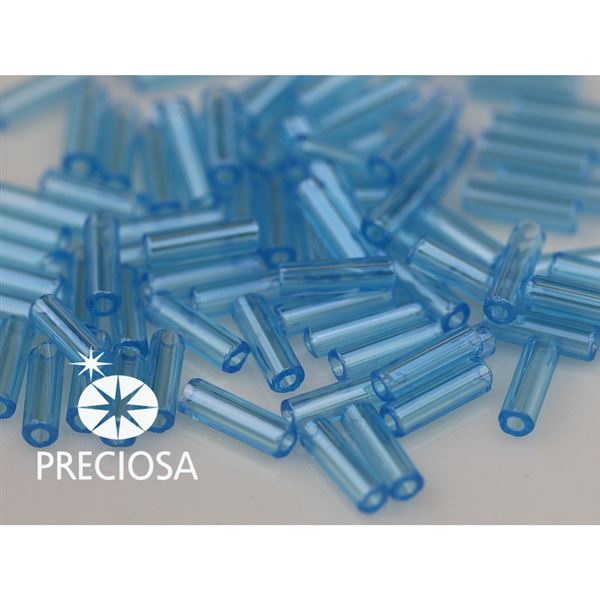 Stbchen Preciosa Bugles 6 mm 10 g Blau (60000) BUG6 6