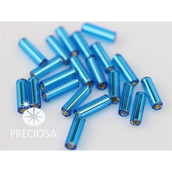 Stbchen Preciosa Bugles 7 mm 20 g Blau (67150) BUG7 24