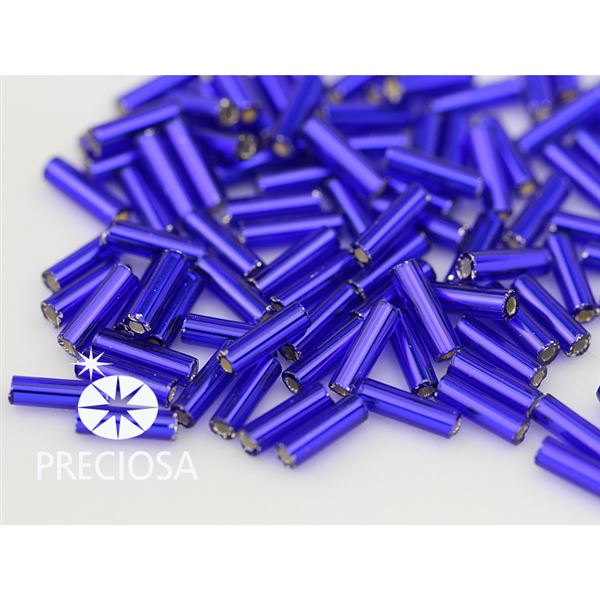 Stbchen Preciosa Bugles 7 mm 20 g Blau (37100) BUG7 9