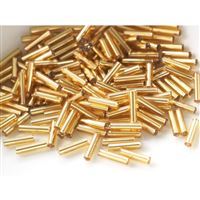 Stäbchen Preciosa Bugles 9 mm 20 g Gold 17050