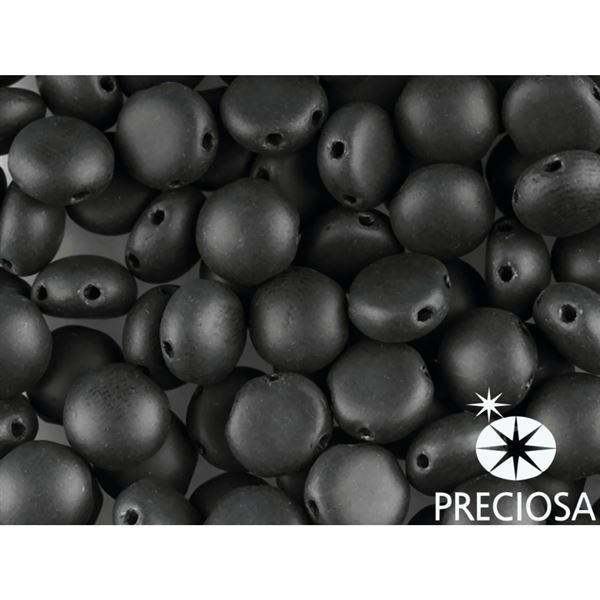 Candy PRECIOSA 6 mm Schwarz MAT 23980 84110 20 Stck.