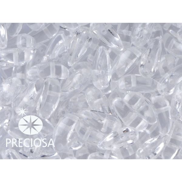 PRECIOSA Chilli Perlen 4x11 mm 15 Stck. �ir� (00030) CHIL002