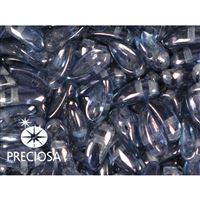 PRECIOSA Chilli Perlen 4x11 mm 15 Stck. Blau (00030 14464)