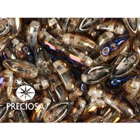 PRECIOSA Chilli Perlen 4x11 mm 15 Stck. Braun (00030 23101)