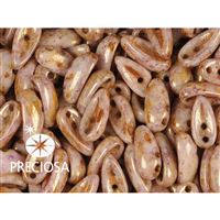 PRECIOSA Chilli Perlen 4x11 mm 15 Stck. Beige (02010 15695)