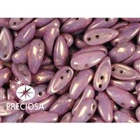 PRECIOSA Chilli Perlen 4x11 mm 15 Stck. Rosa (02010 15726)